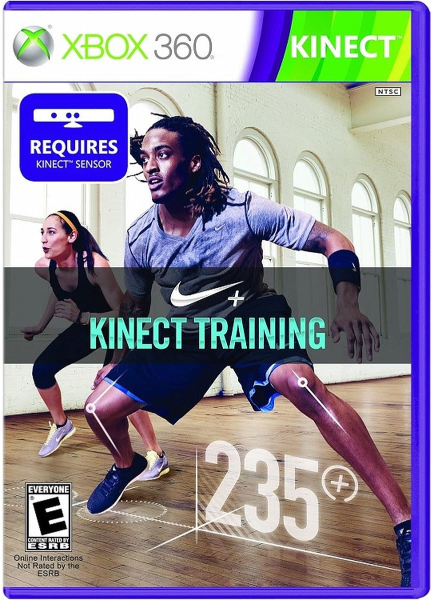 Nike+ Kinect Training Xbox 360 game box art