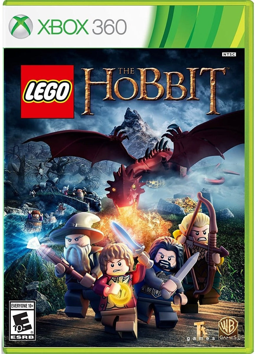 LEGO The Hobbit Xbox 360 game box art