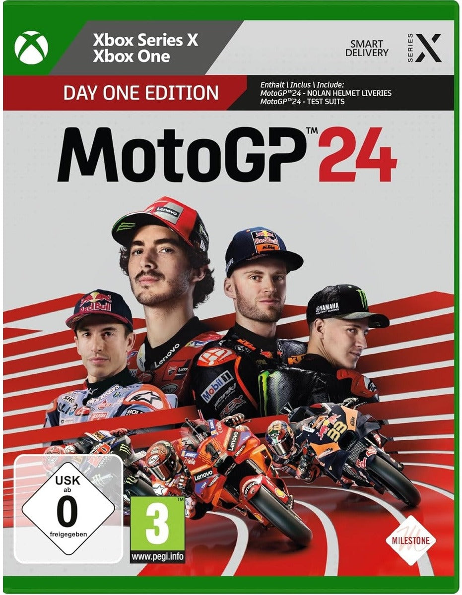 MotoGP 23 Day One Edition Xbox Series X game box art