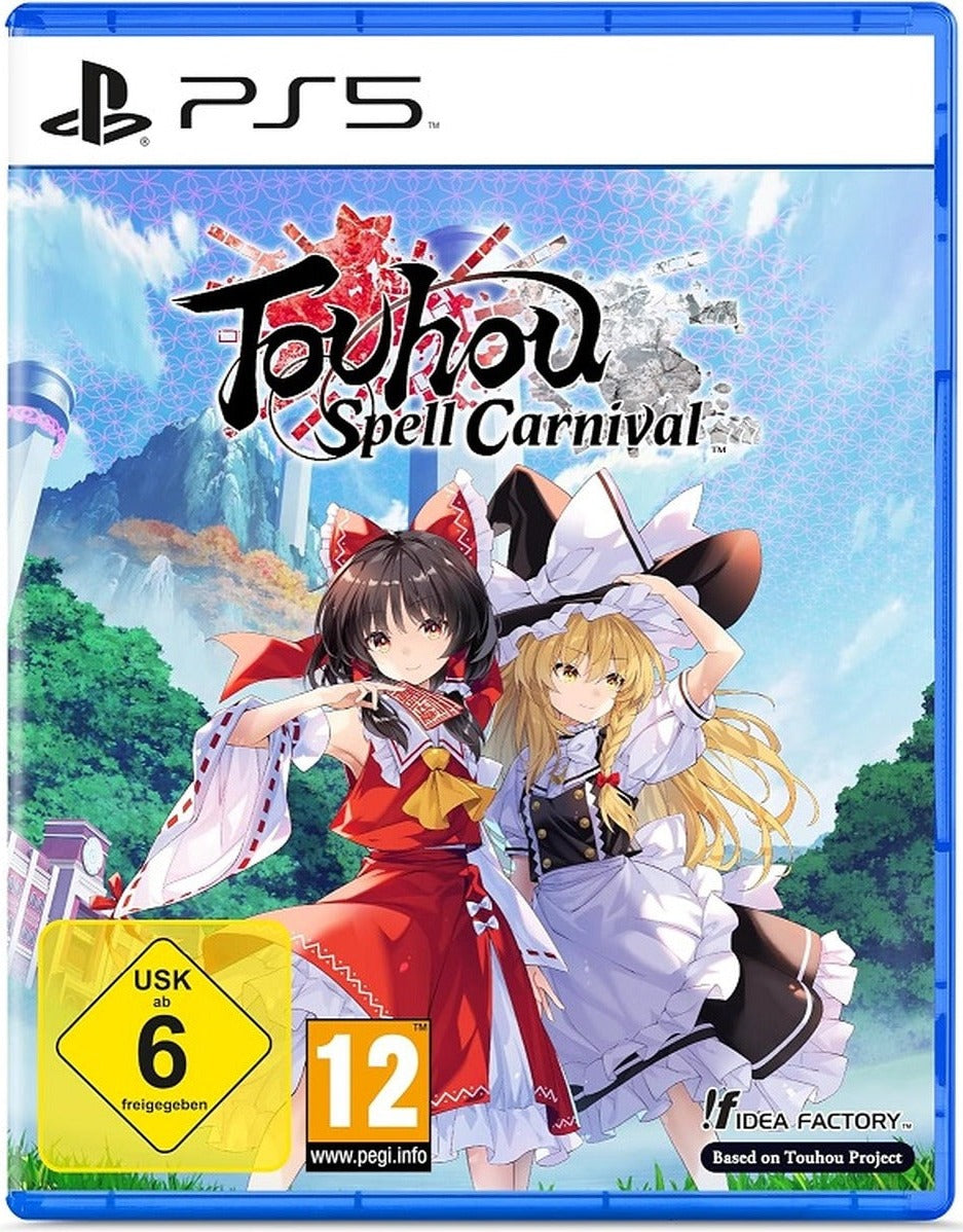Touhou Spell Carnival Standard Edition PlayStation 5 box art