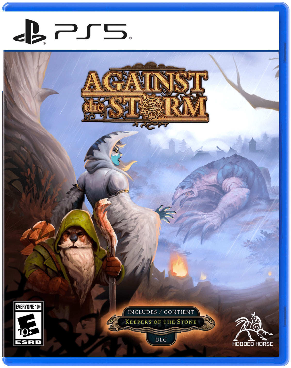 Against the Storm PlayStation 5 game box art