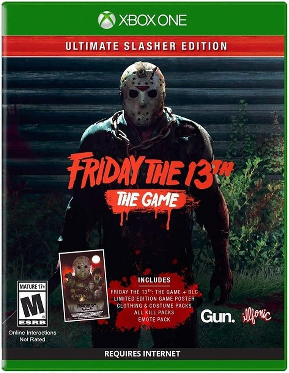 Friday the 13th: The Game - Ultimate Slasher Edition Xbox One box art