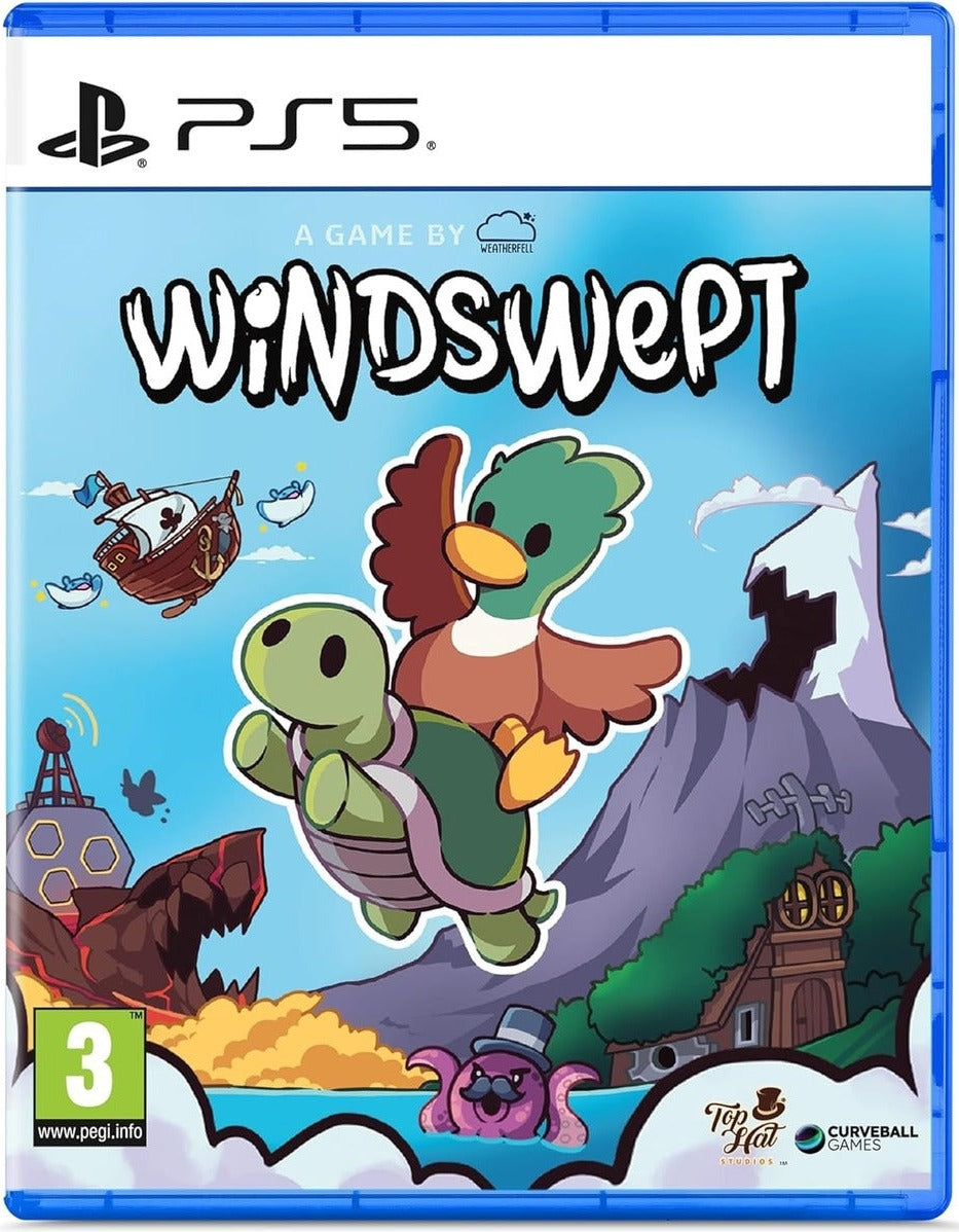 Windswept PlayStation 5 game box art