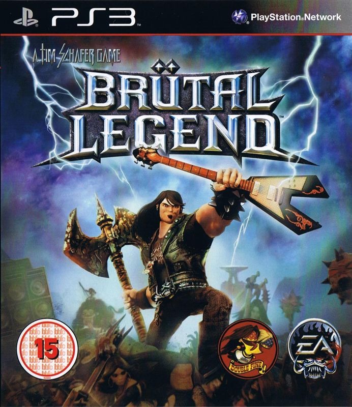Brutal Legend PlayStation 3 game box art