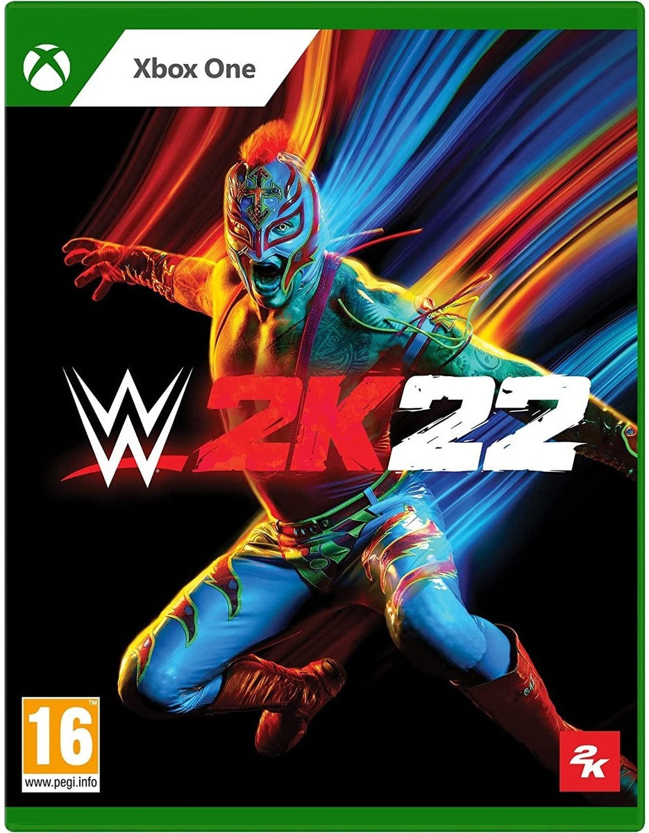 WWE 2K22 Xbox One game box art
