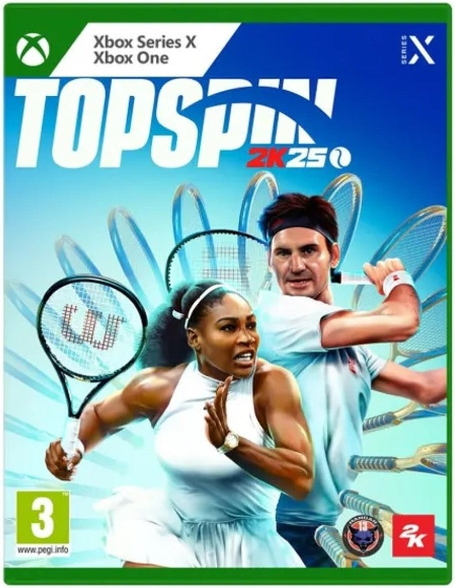TopSpin 2K25 Xbox Series X game box art