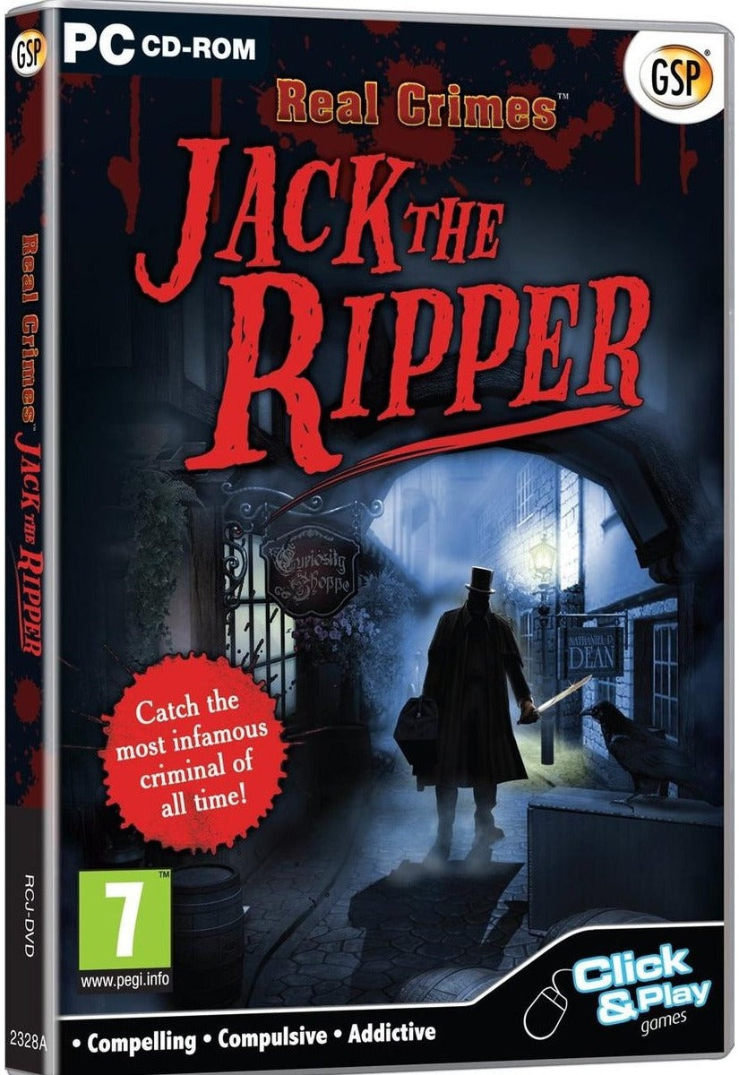 Real Crimes: Jack the Ripper PC game box art