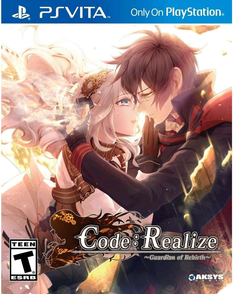 Code: Realize – Guardian of Rebirth PlayStation Vita game box art