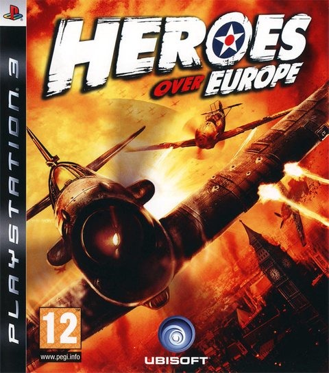 Heroes Over Europe PlayStation 3 game box art