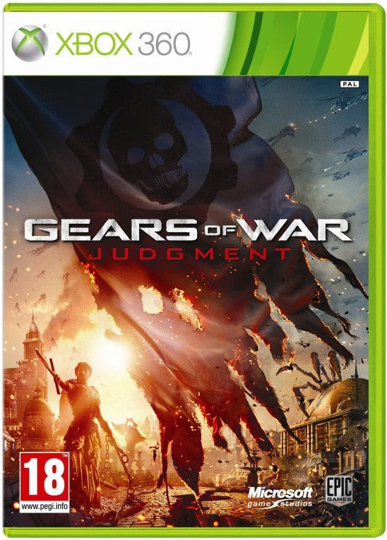 Gears of War: Judgment Xbox 360 game box art