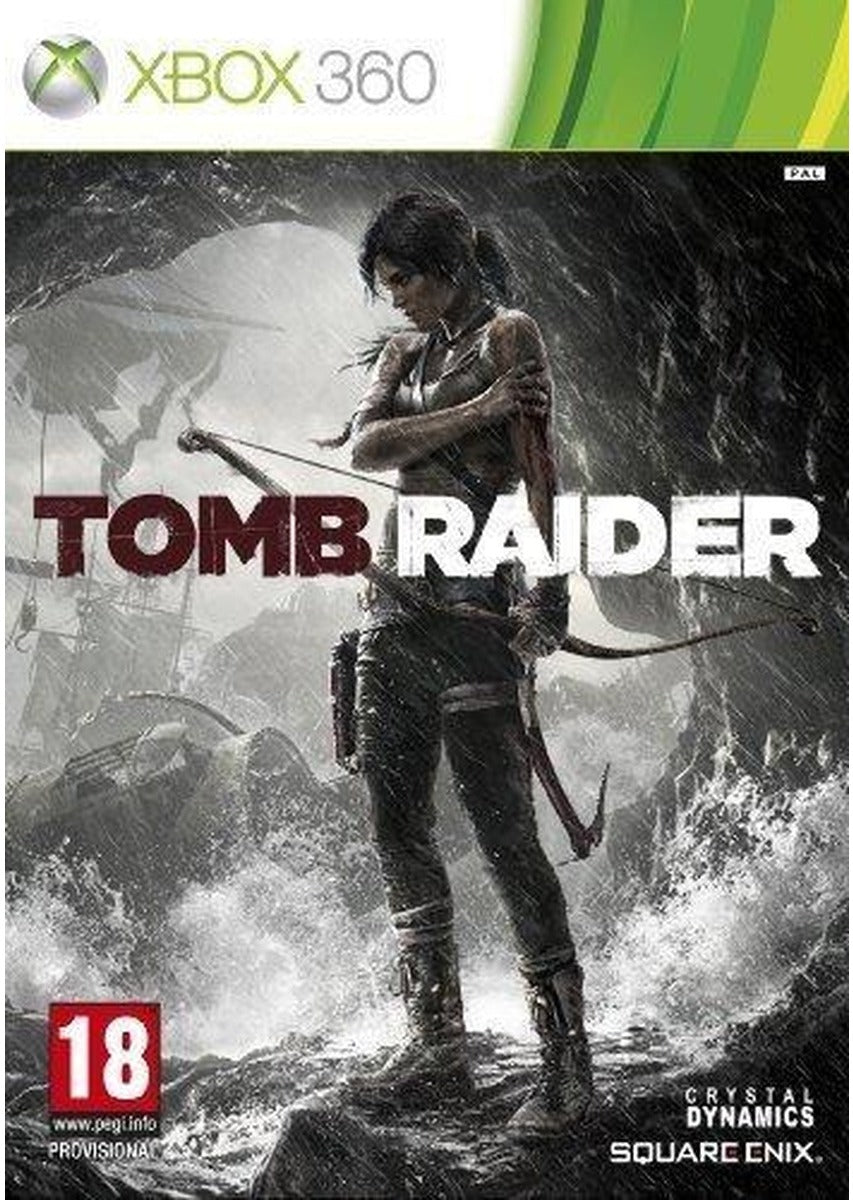 Tomb Raider Xbox 360 game box art