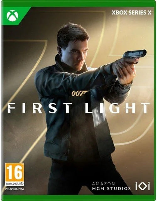 007 First Light Xbox Series X game box art