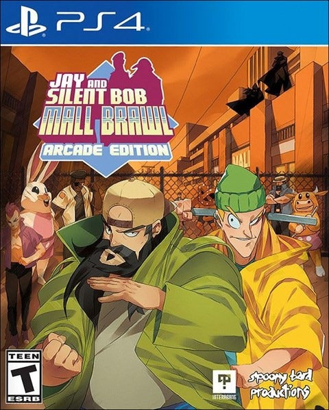 Jay and Silent Bob: Mall Brawl Arcade Edition Limited Run #420 PlayStation 4 box art