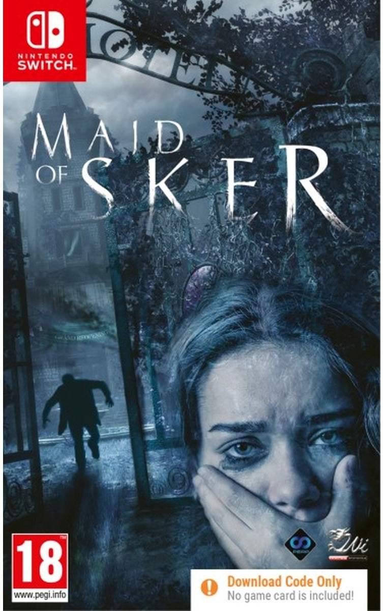 Maid of Sker Code in a Box Nintendo Switch retail box