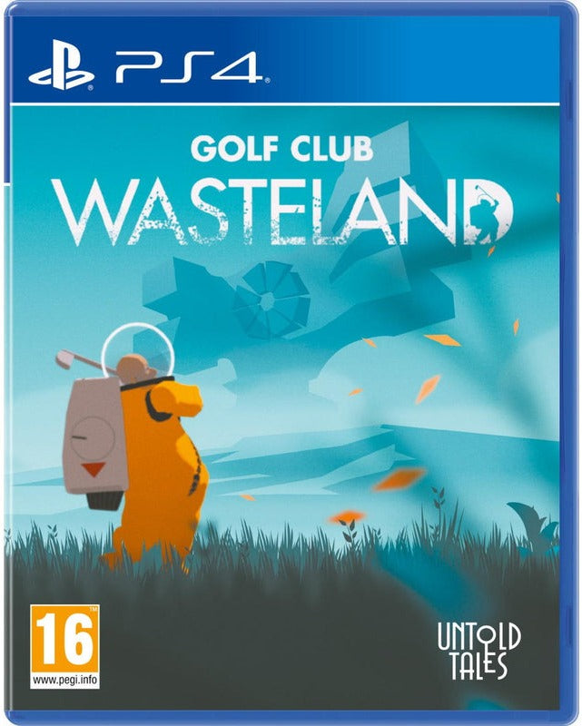 Golf Club Wasteland PlayStation 4 physical edition box art – English/Asian box