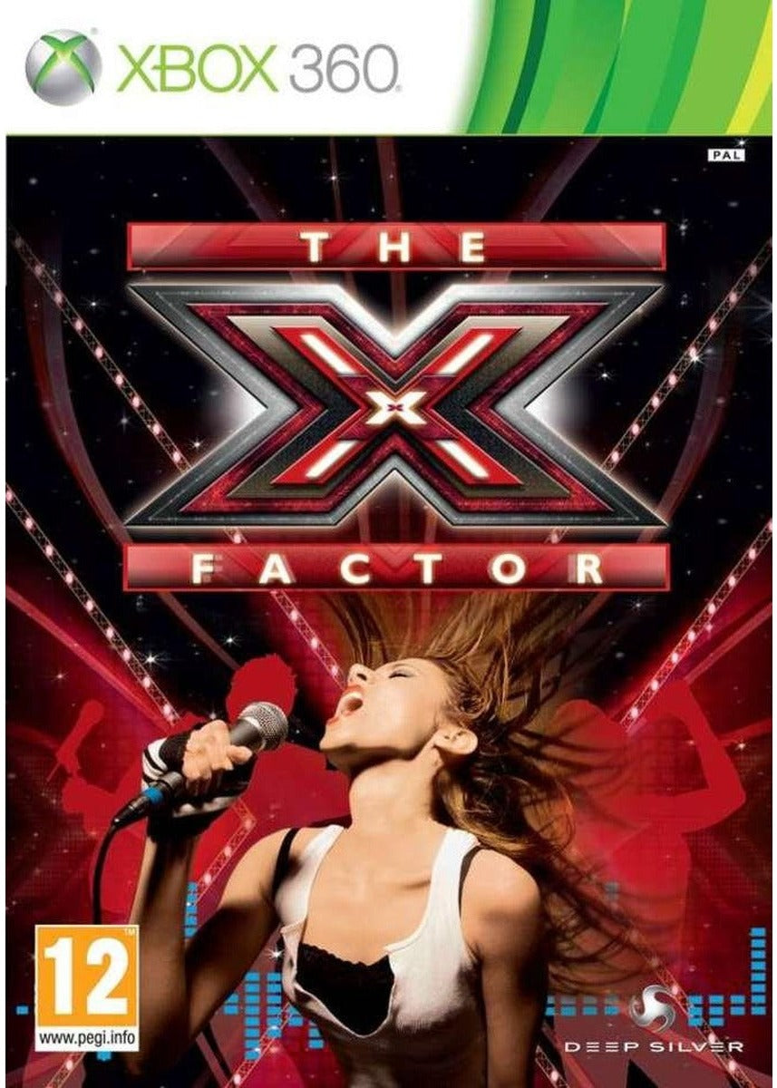 X-Factor Xbox 360 game box art