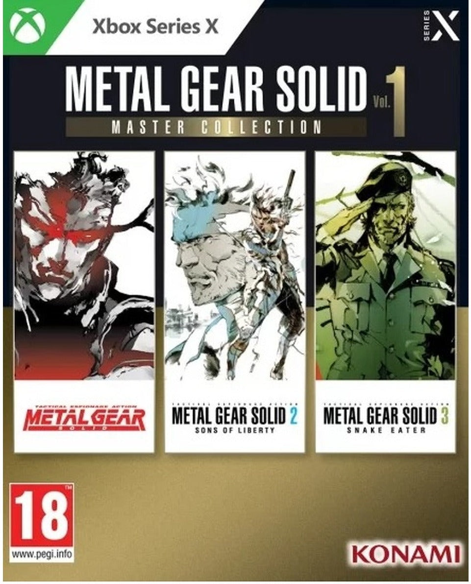 Metal Gear Solid: Master Collection Vol. 1 Xbox Series X box art