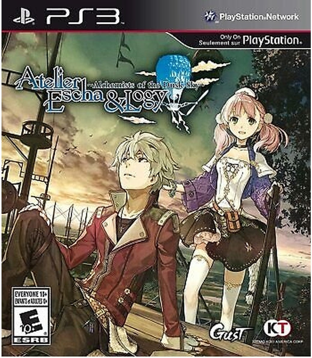 Atelier Escha & Logy: Alchemists of the Dusk Sky PlayStation 3 box art