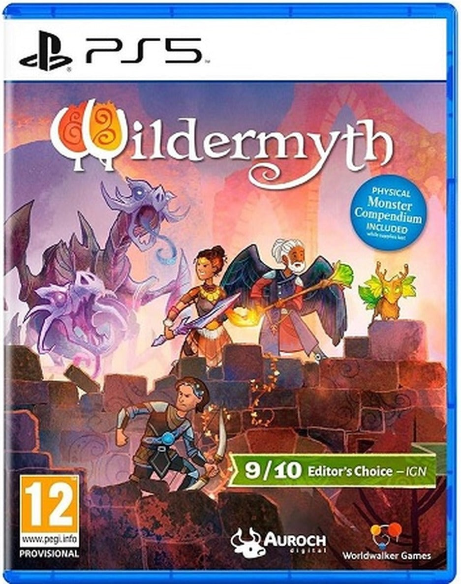 Wildermyth PlayStation 5 game box art