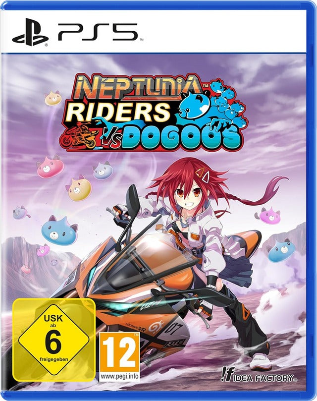 Neptunia Riders VS Dogoos Day One Edition PlayStation 5 box art