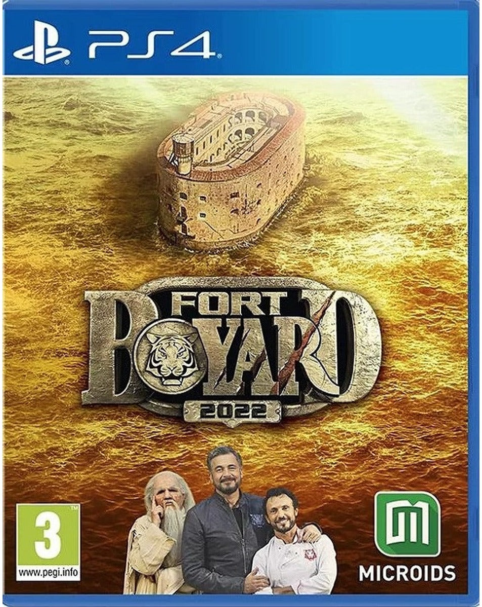 Fort Boyard 2022 PlayStation 4 game box art
