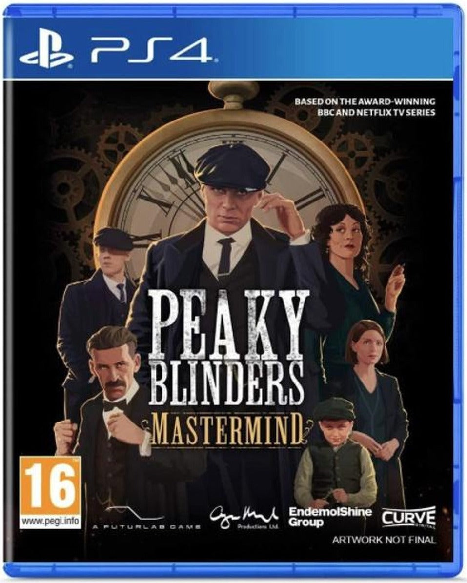 Peaky Blinders: Mastermind PlayStation 4 game box art