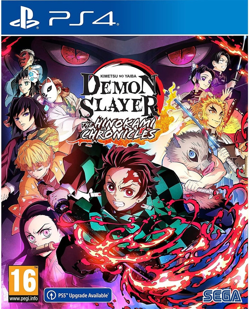 Demon Slayer: Kimetsu No Yaiba - The Hinokami Chronicles PS4 game box art