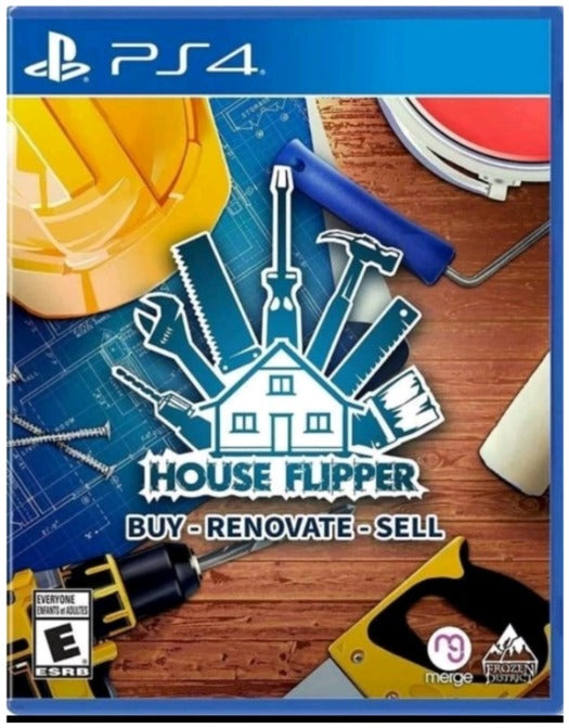 House Flipper PlayStation 4 game box art