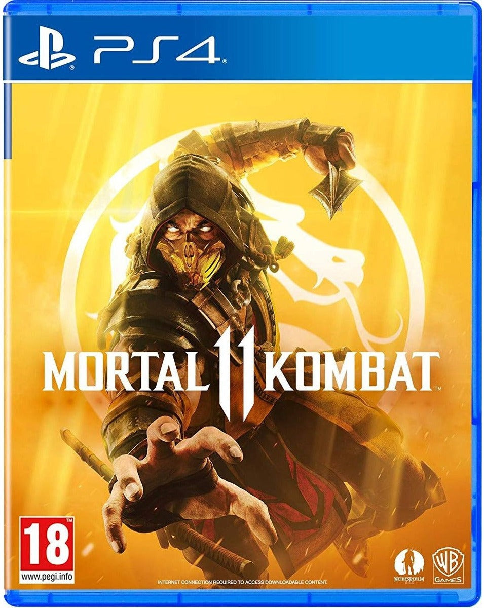 Mortal Kombat 11 PlayStation 4 game box art