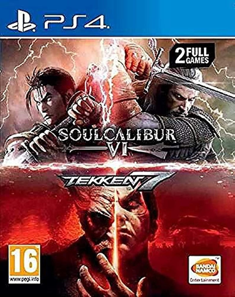 Tekken 7 & SoulCalibur VI Double Pack PlayStation 4 box art