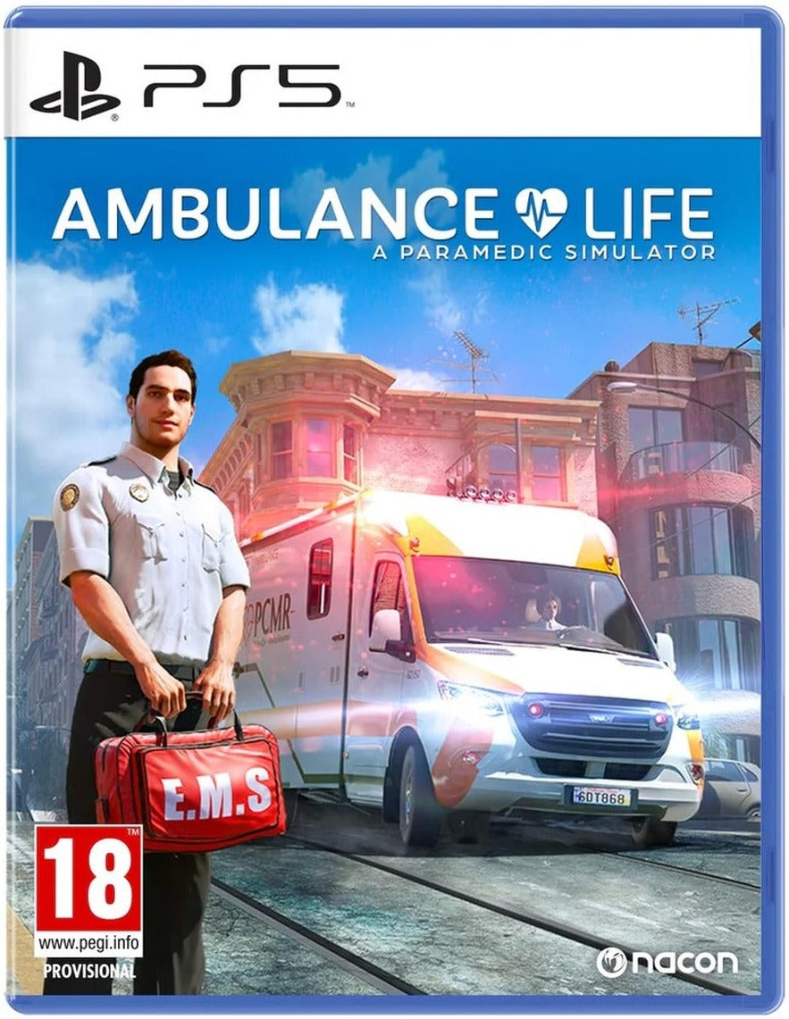 Ambulance Life: A Paramedic Simulator – PlayStation 5 box art