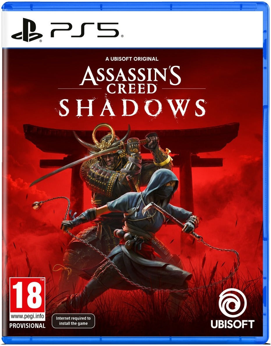 Assassin's Creed: Shadows PlayStation 5 game box art