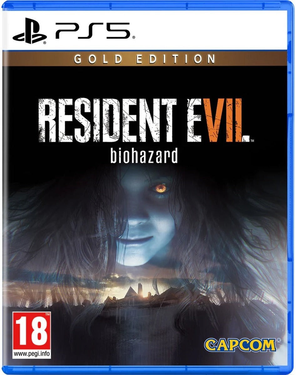 Resident Evil 7 Biohazard Gold Edition PlayStation 5 game box