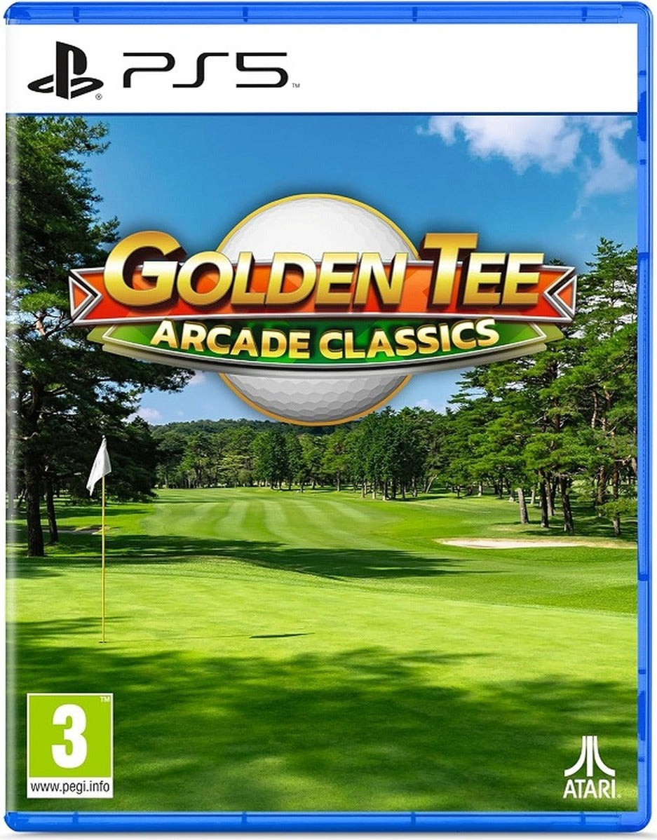 Golden Tee Arcade Classics PS5 box art