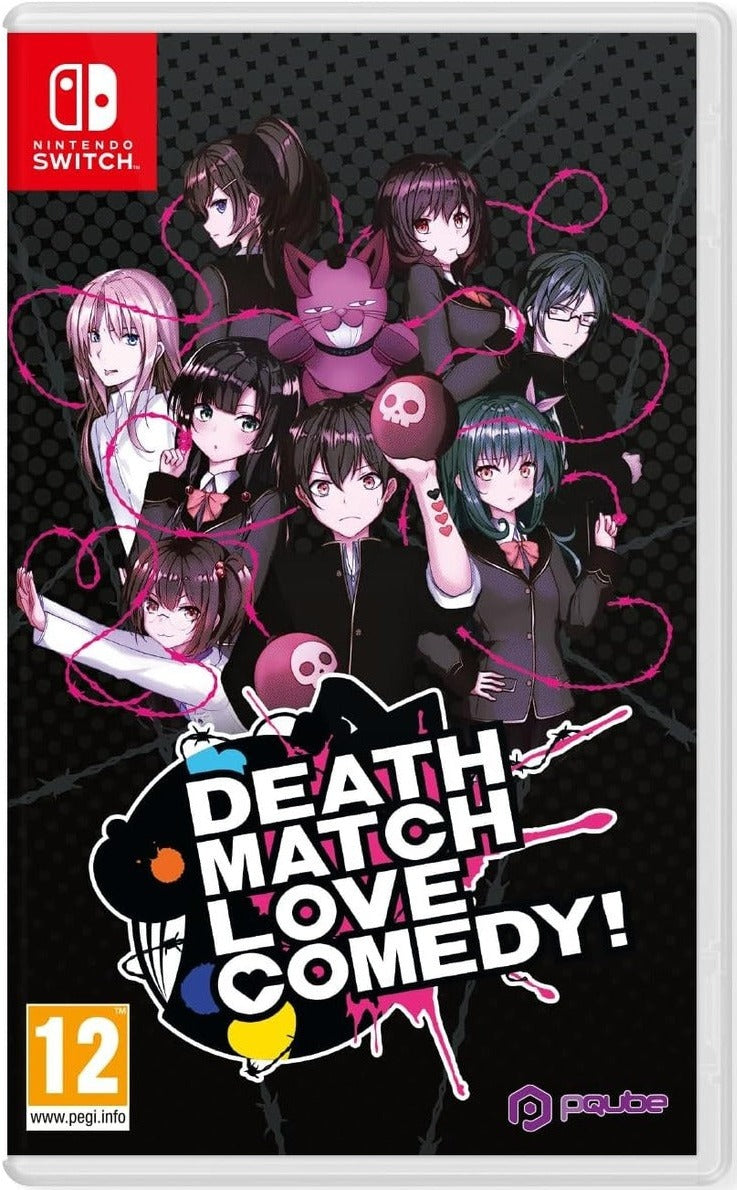 Death Match Love Comedy Nintendo Switch game box art