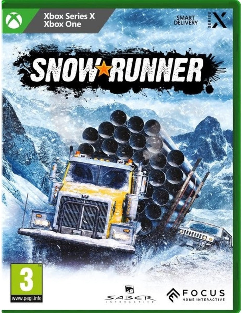 SnowRunner Xbox Series X game box art