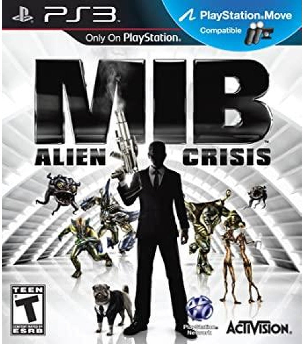 Men in Black: Alien Crisis PlayStation 3 game box art
