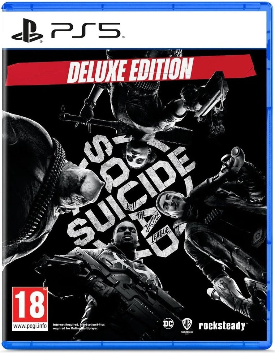Suicide Squad: Kill the Justice League Deluxe Edition PS5 game box