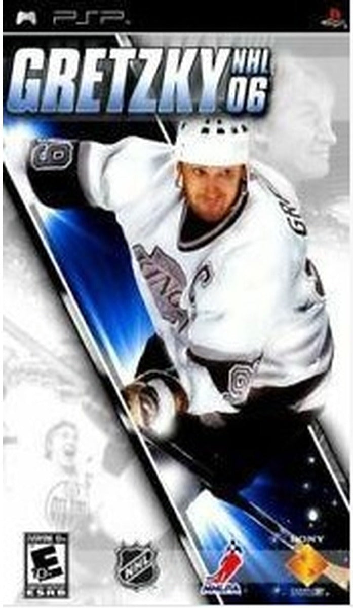 Gretzky NHL 2006 PSP game box art