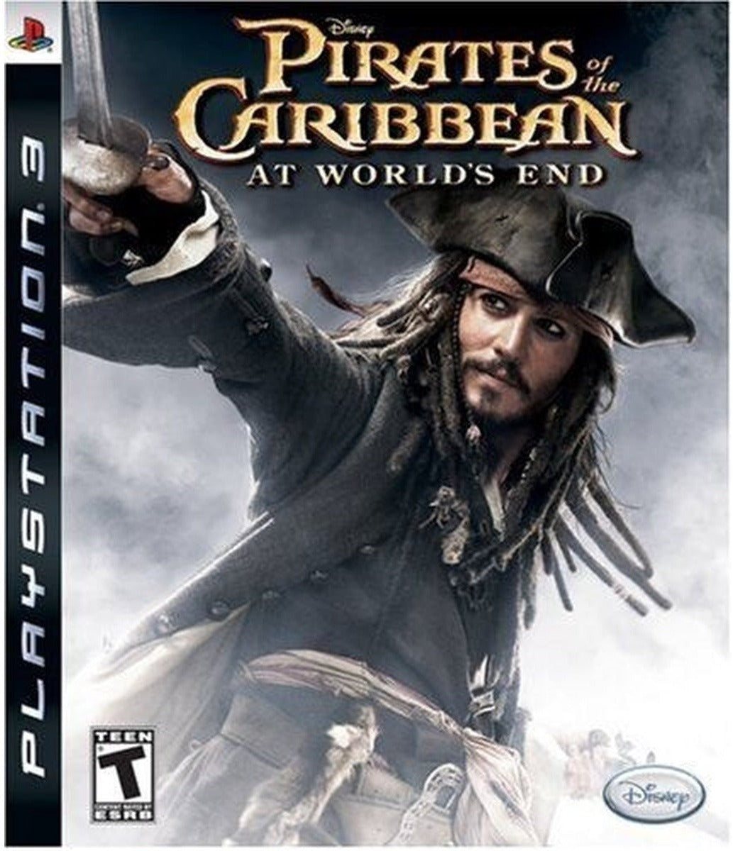 Pirates of the Caribbean: At World's End PlayStation 3 game box art