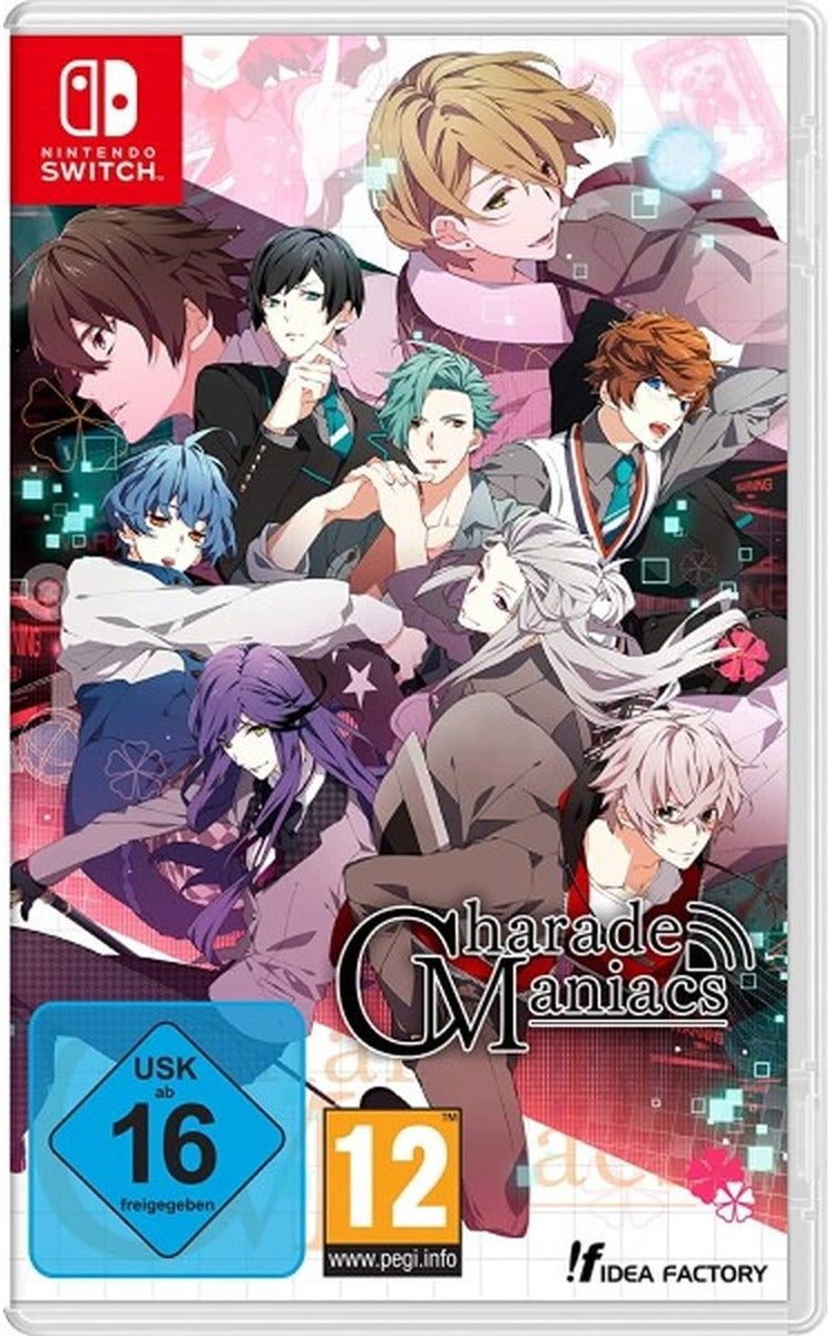 Charade Maniacs Day One Edition Nintendo Switch box art