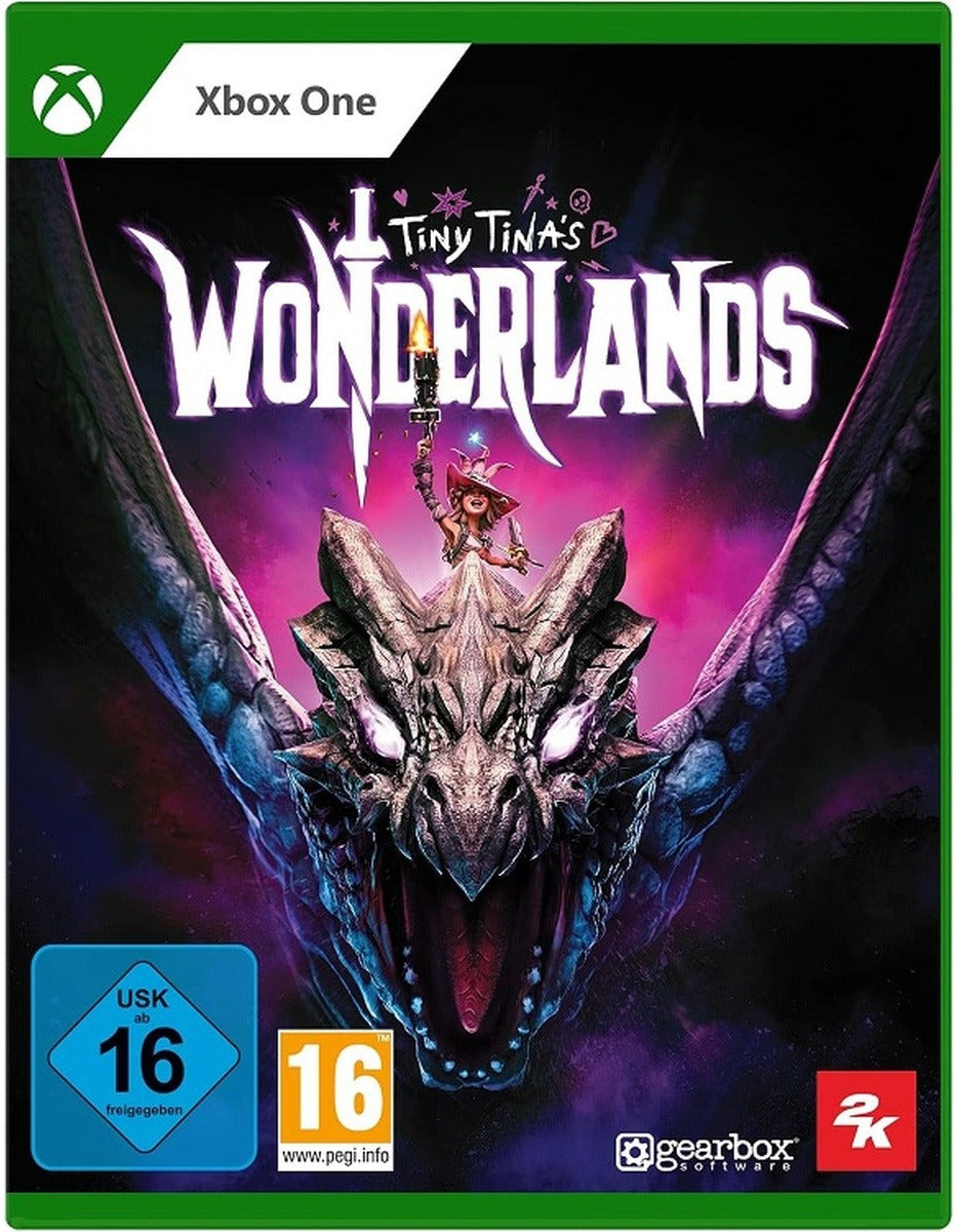 Tiny Tina's Wonderlands Xbox One game box – German USK edition