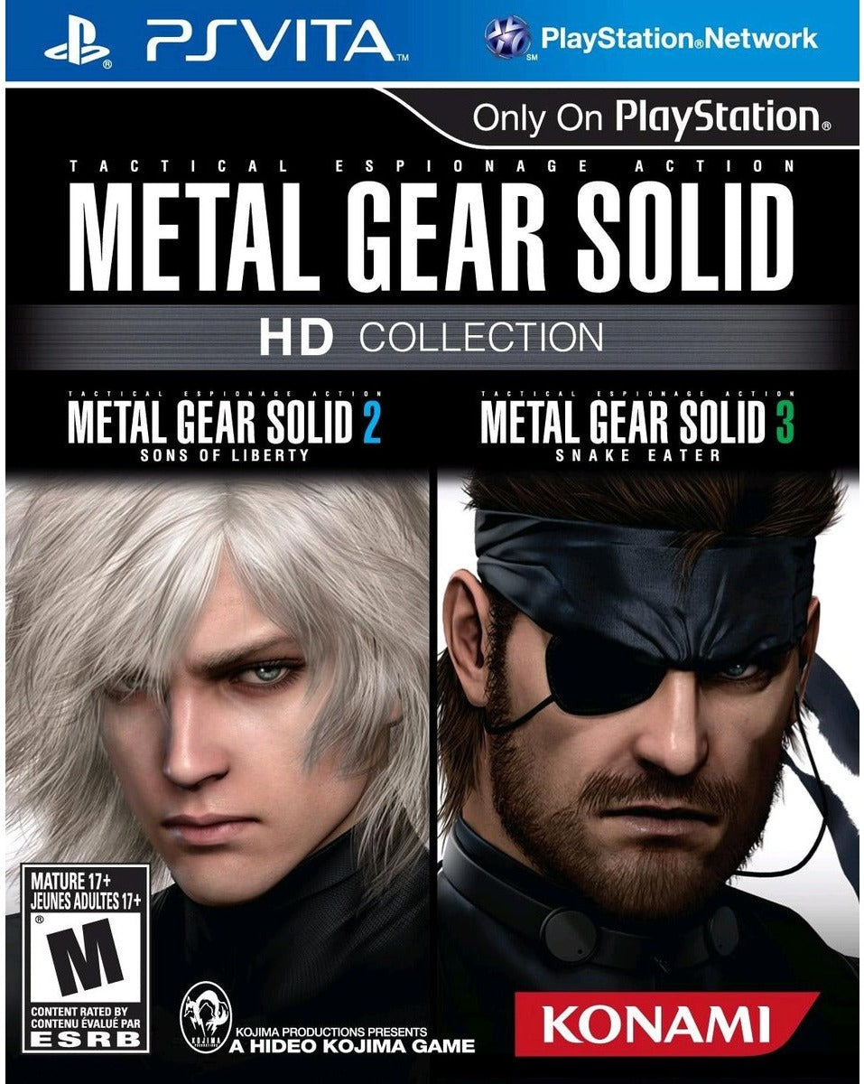 Metal Gear Solid HD Collection PlayStation Vita box art