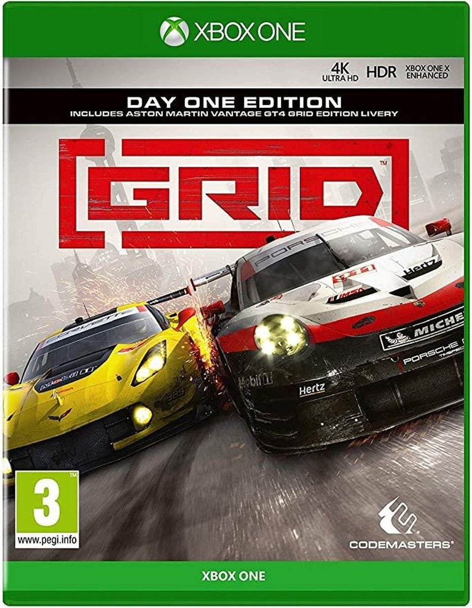 Grid - Day One Edition Xbox One game box