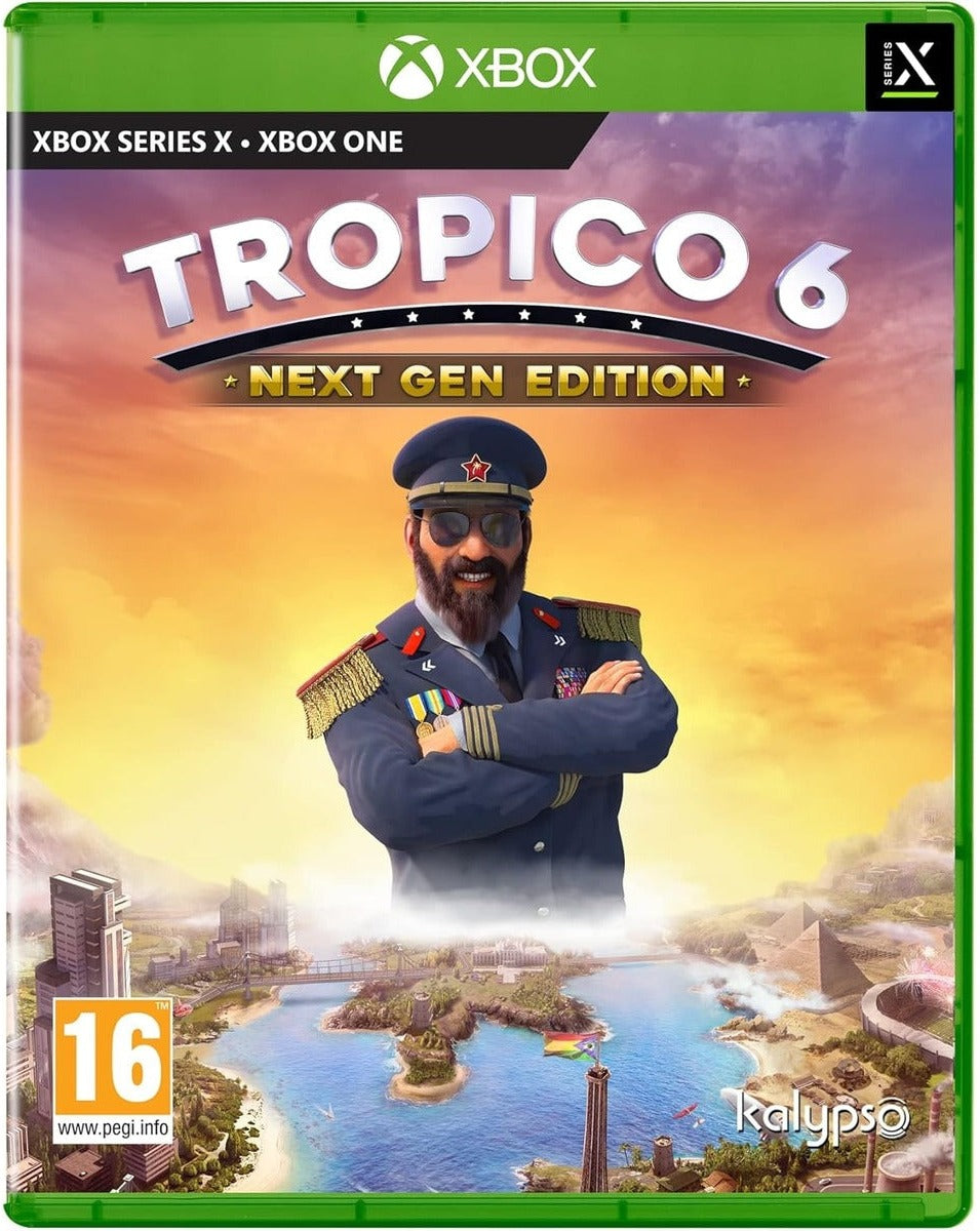 Tropico 6 Next Gen Edition Xbox Series X box art