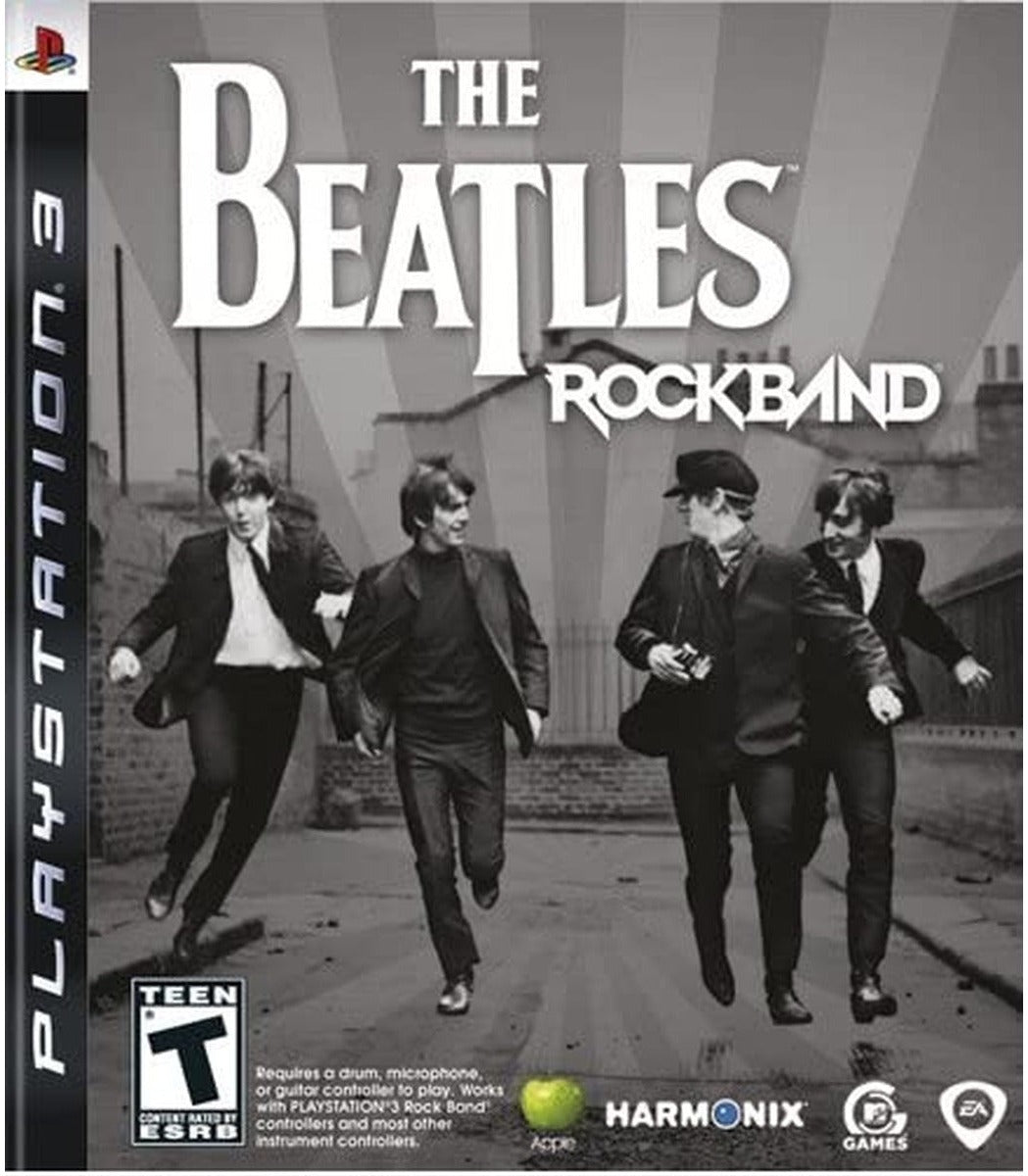 The Beatles: Rock Band PlayStation 3 game box art
