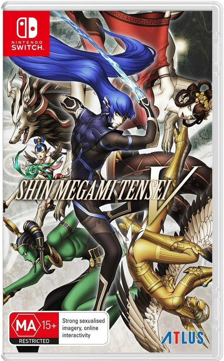 Shin Megami Tensei V Nintendo Switch box art