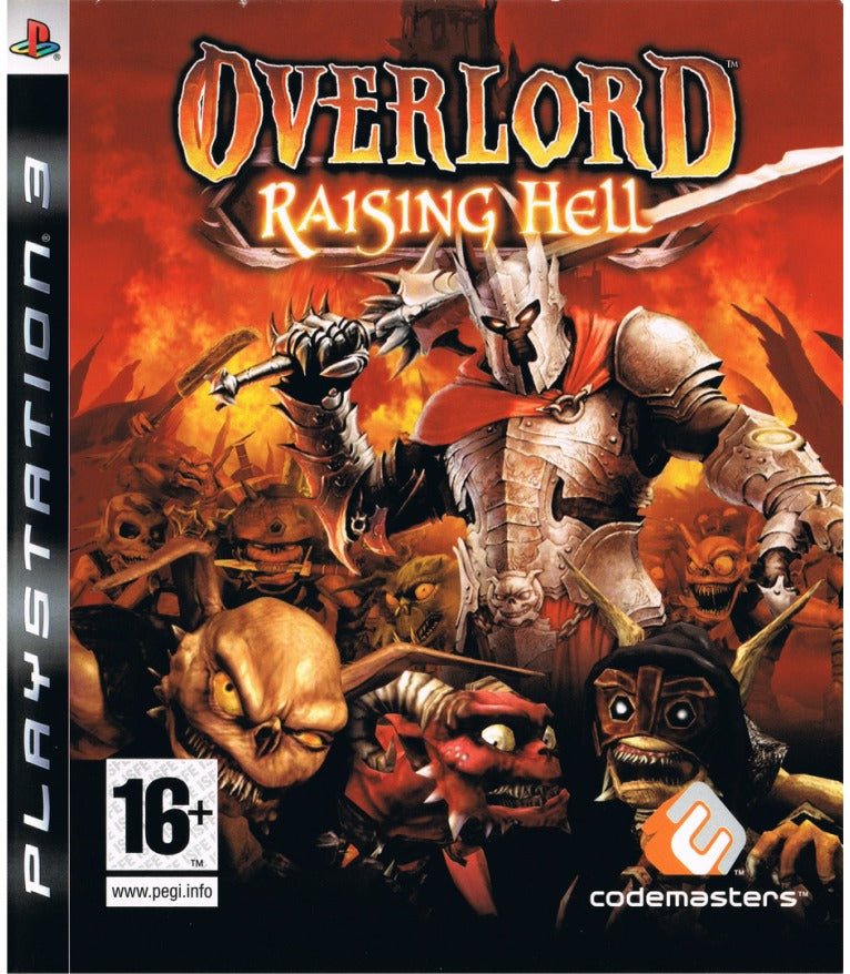 Overlord: Raising Hell PlayStation 3 box art