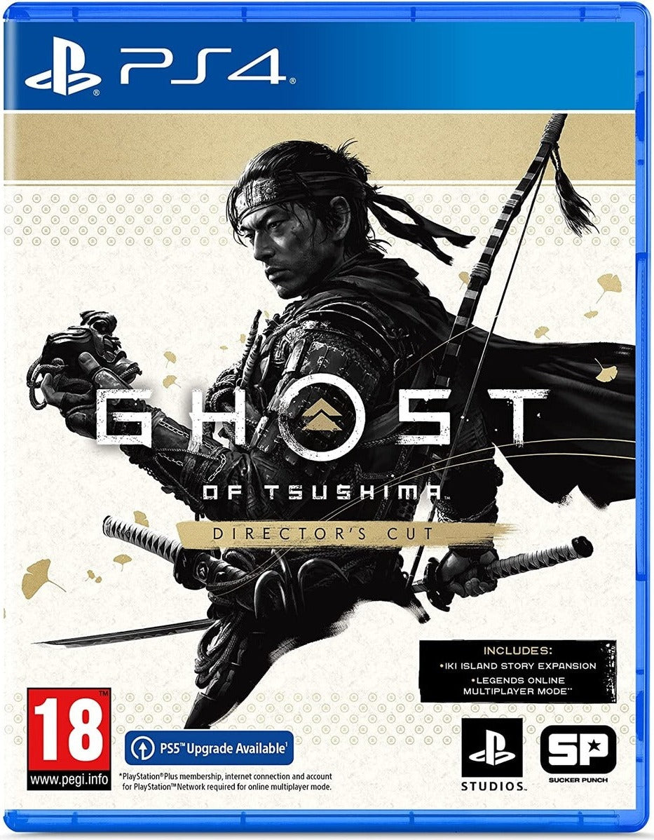 Ghost of Tsushima Director's Cut PlayStation 4 game box