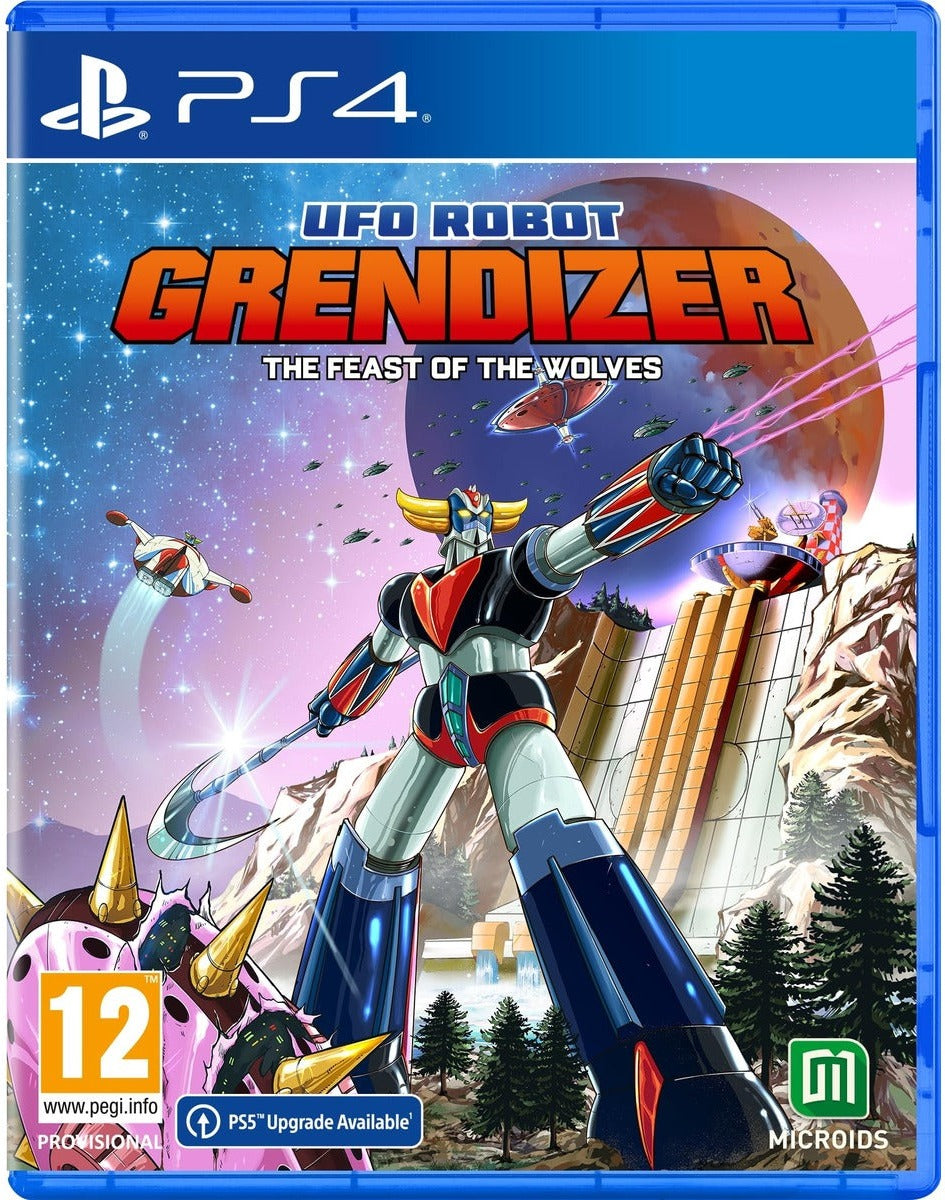 UFO Robot Grendizer: The Feast of the Wolves PlayStation 4 game box art